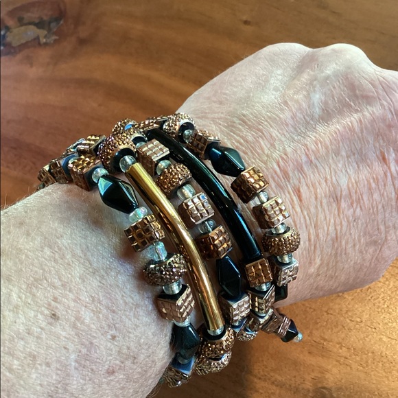 shellymic jewelry Jewelry Five Strand Bracelet Poshmark